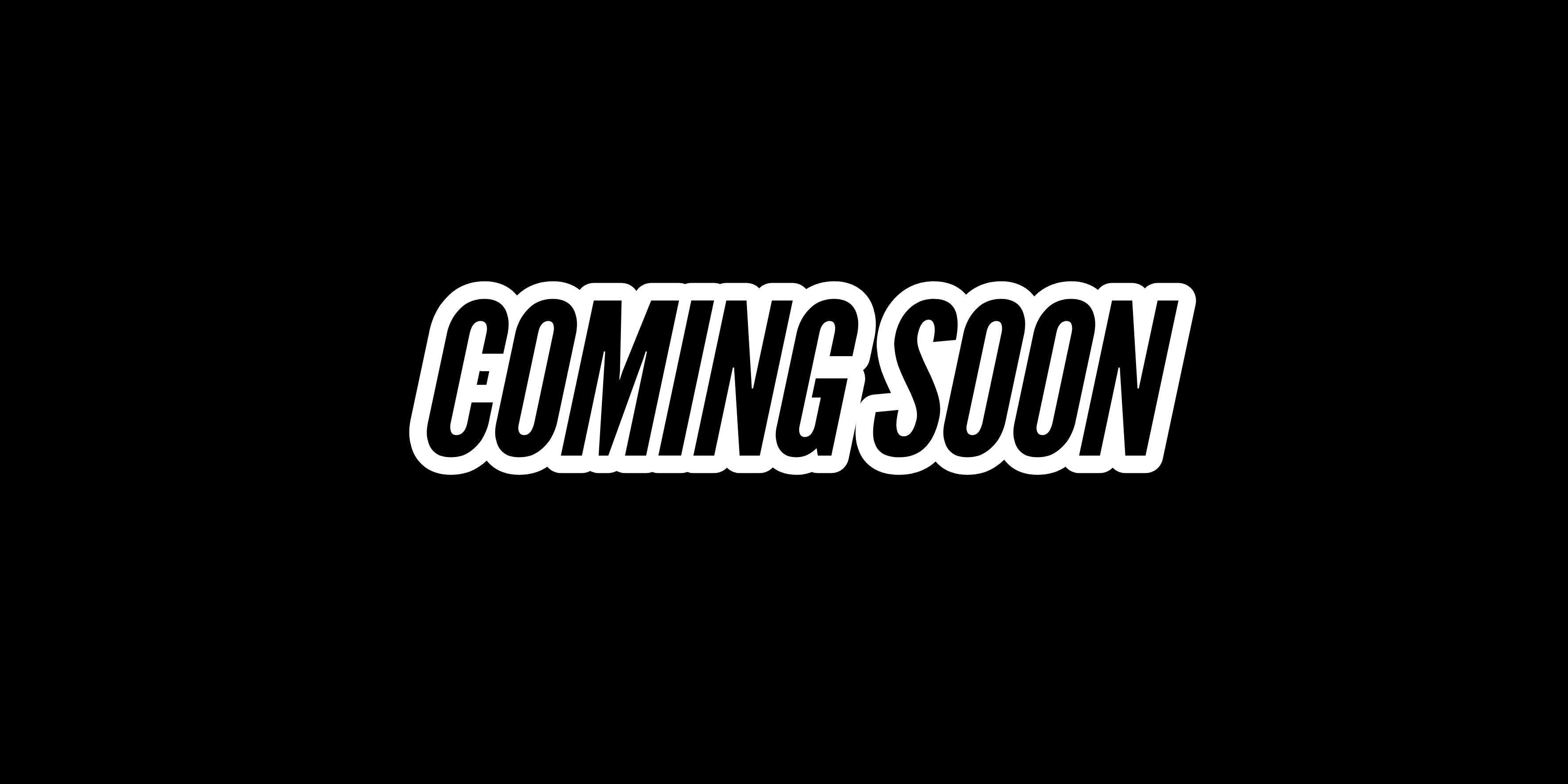 Coming soon