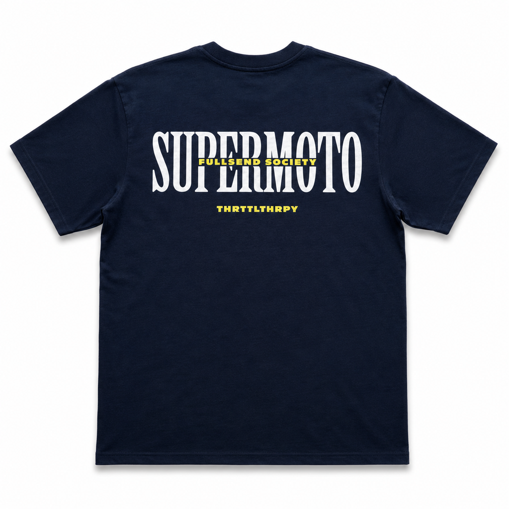 THRTTLTHRPY "SUPERMOTO" T-Shirt - Fullsend Society